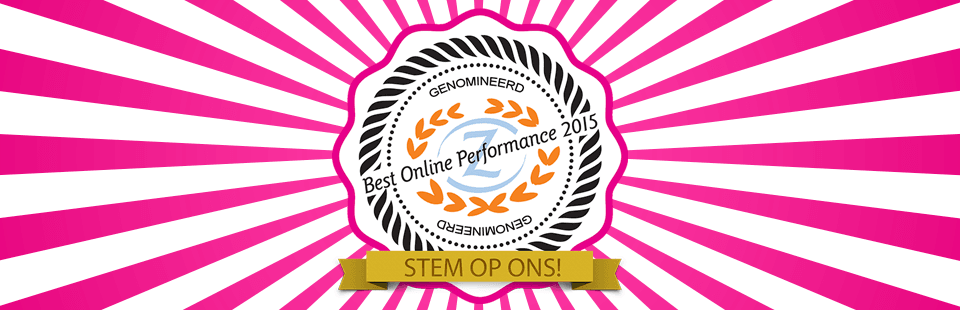 Pinkcube genomineerd voor Best Online Performance 2015