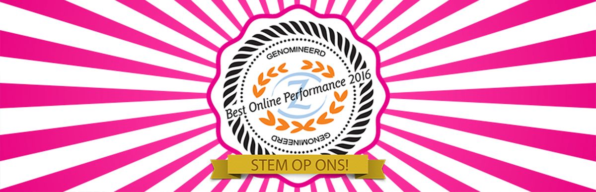Nominatie Best Online Performance Award 2016