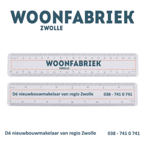 Schaal liniaal 20 cm