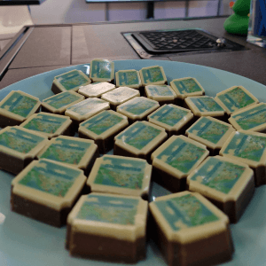 Logo chocolade bonbons