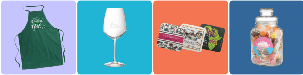 4 restaurant promotieartikelen