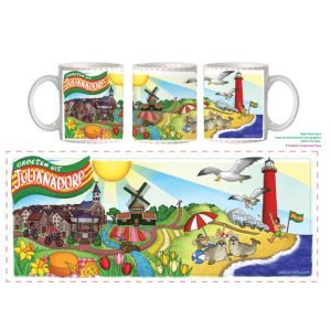 Oslo fotomok 300ml – keramiek – wit