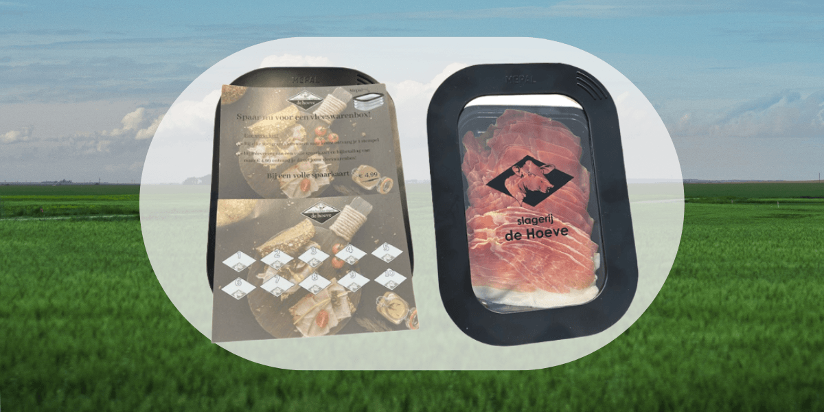 Slagerij de Hoeve verrast vaste klanten met een bewaardoos die blijft hangen