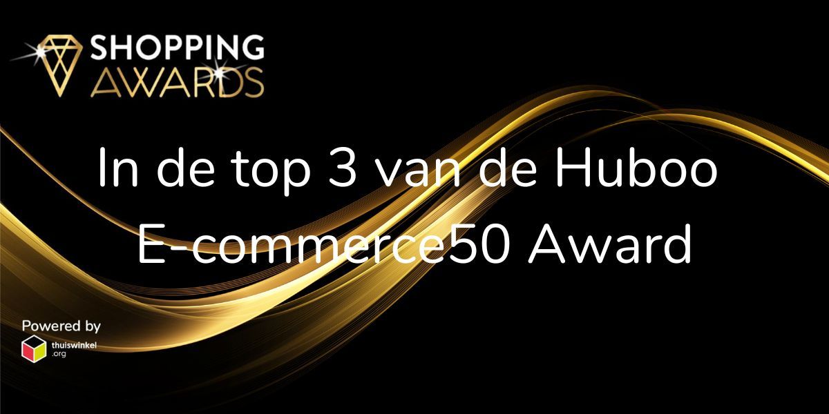 Pinkcube in de top 3 van de Huboo E-commerce50 Award