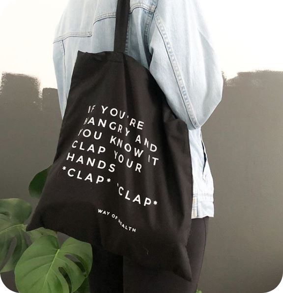 Voorbeeld van zeefdruk