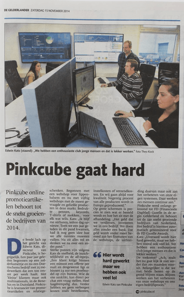 Pinkcube Pinkcube gaat hard | Pinkcube