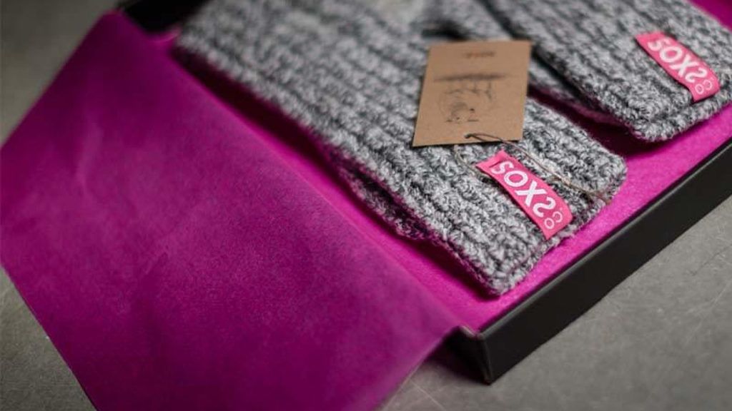 Soxs sokken met eigen label